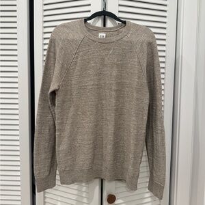 GAP Men's Beige Crewneck Sweater
